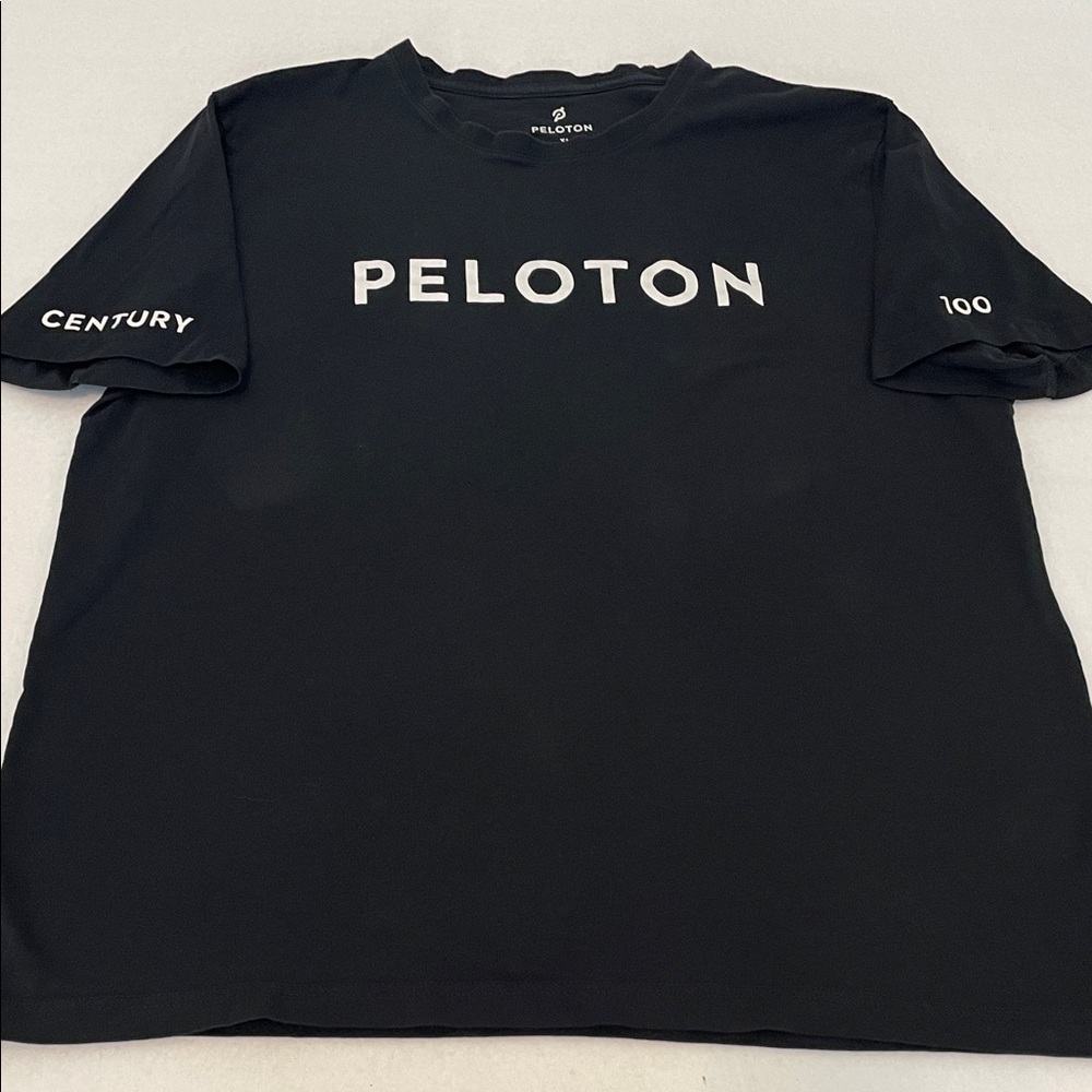 Peleton Century 100 Sz XL Black T Shirt